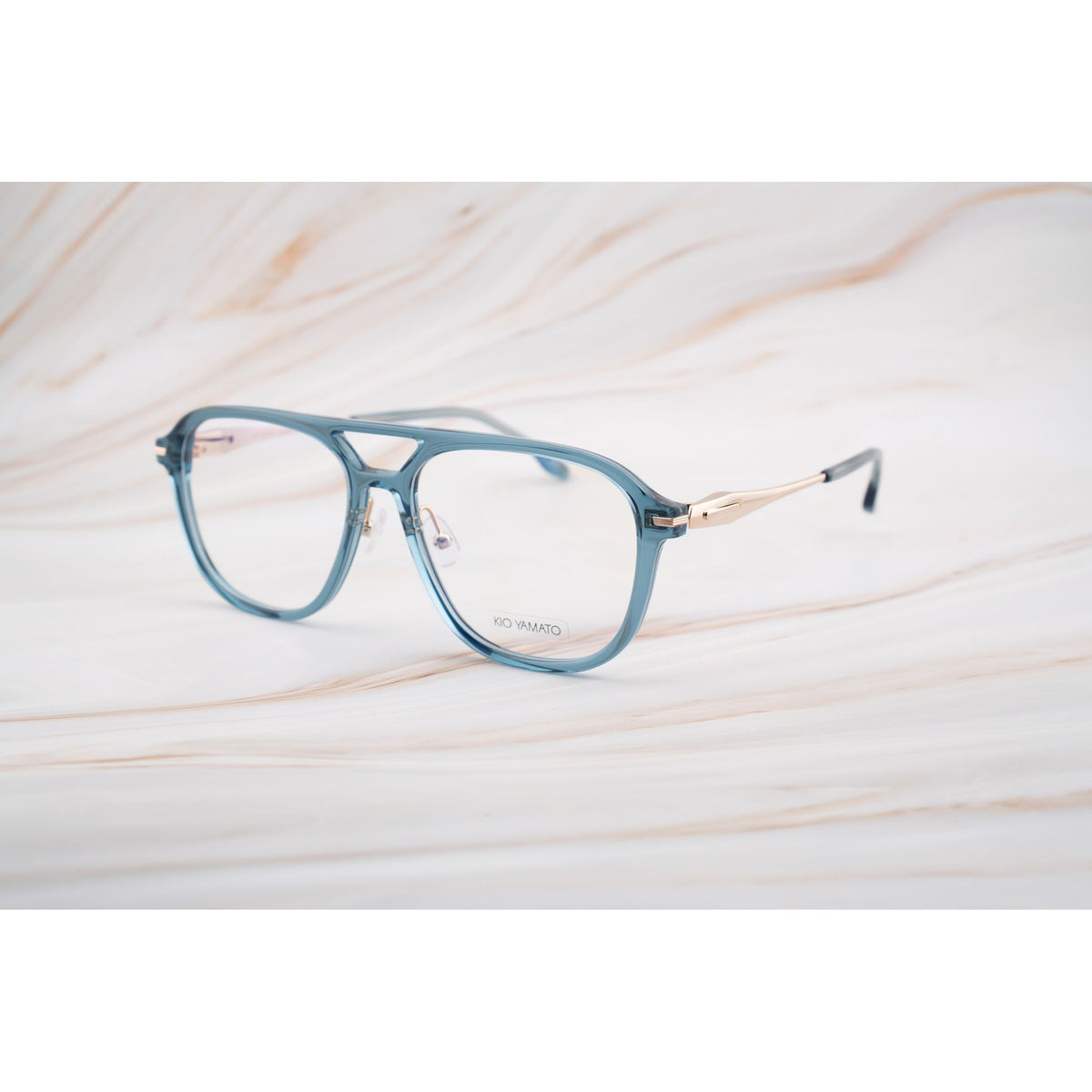 Kio Yamato KP-269U color 02 Crystal Blue and Gold — frame view 2