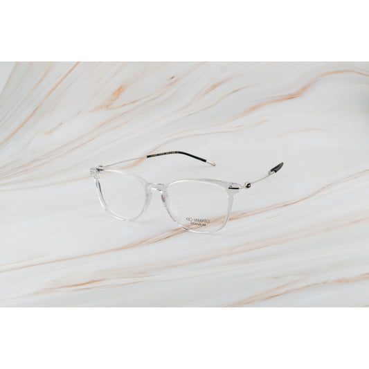 Kio Yamato KP-296U color 03 Clear Crystal and Palladium — frame view 2