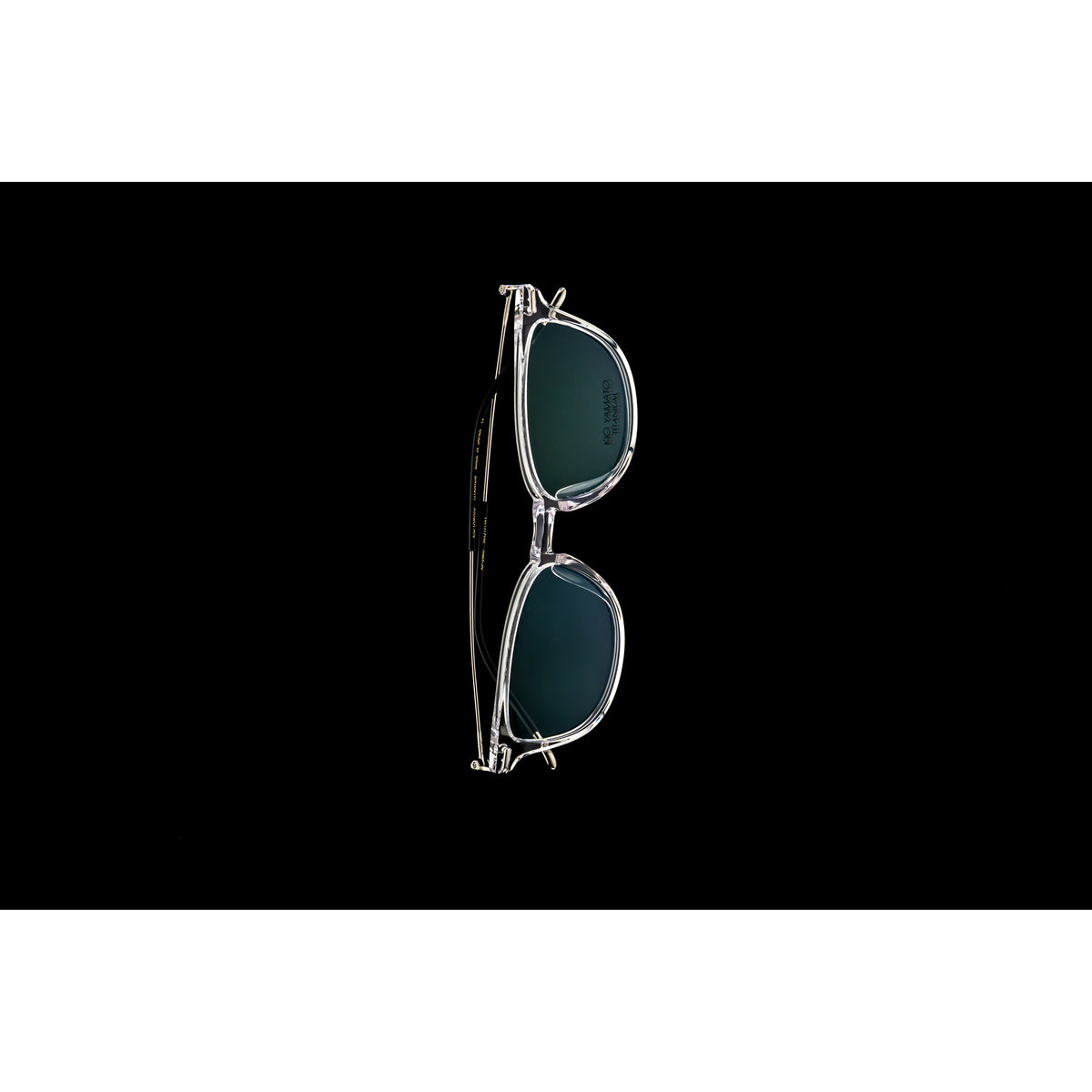 Kio Yamato KP-296U color 03 Clear Crystal and Palladium — frame view 3