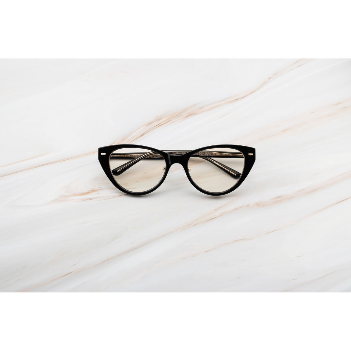 Kio Yamato KP-280U color 01 Black and Tortoise — frame view 1