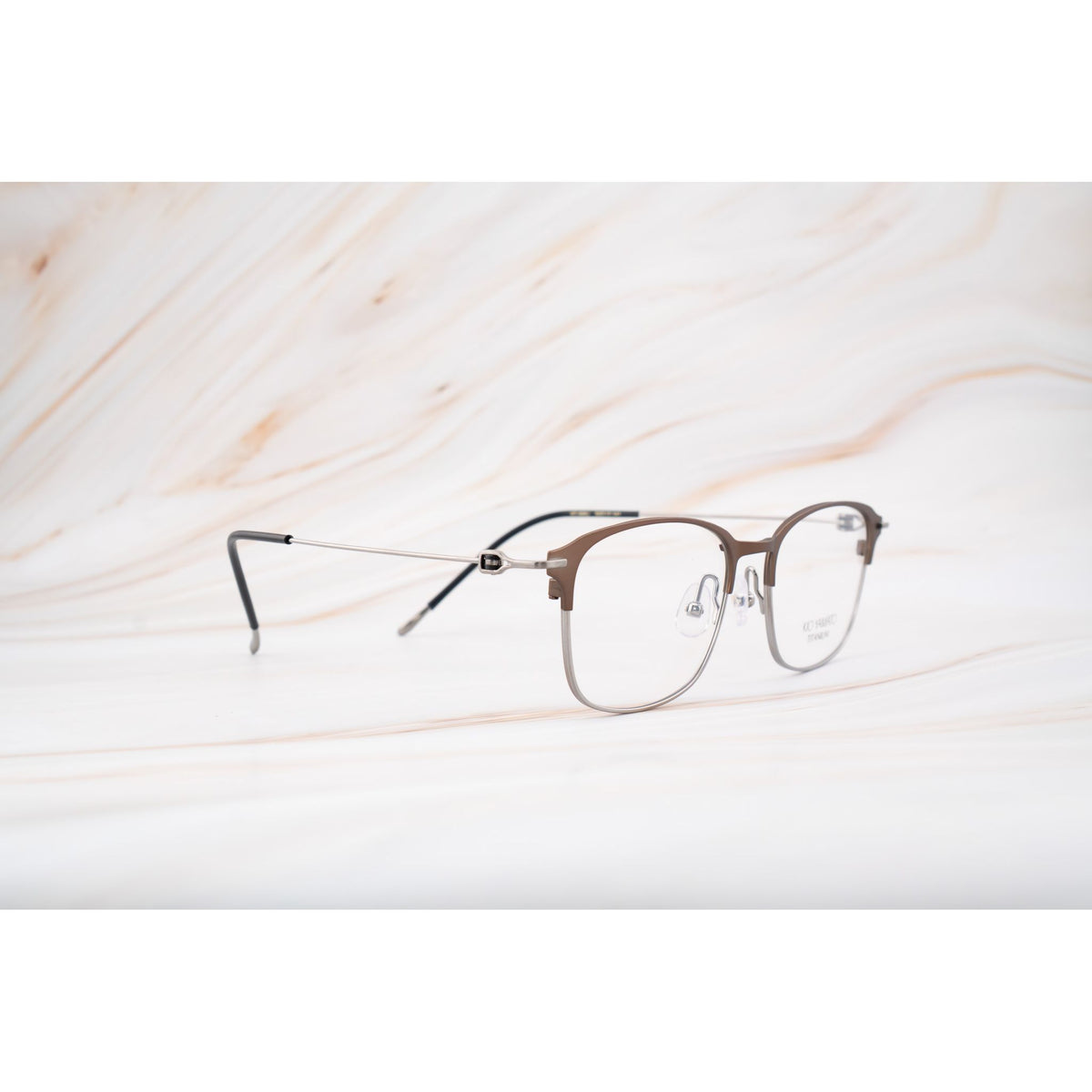 Kio Yamato KT-568U color 02 Brown and Brushed Gun — frame view 2