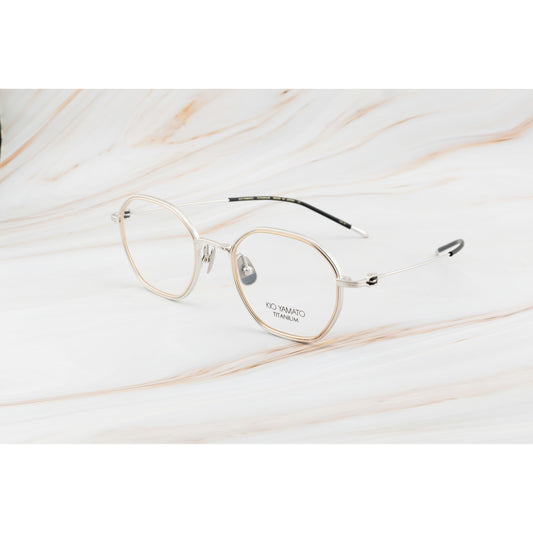 Kio Yamato KT-560U color 02 Palladium and Japanese Gold — frame view 2