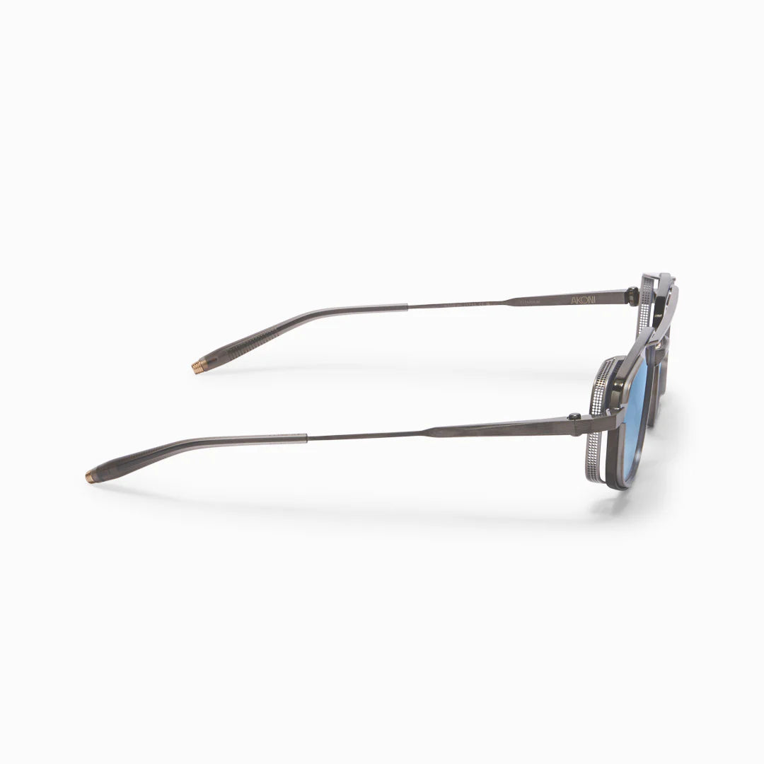 Atlantis Brushed Black Rhodium - AKS-534B-55 - Point of U. | Boston