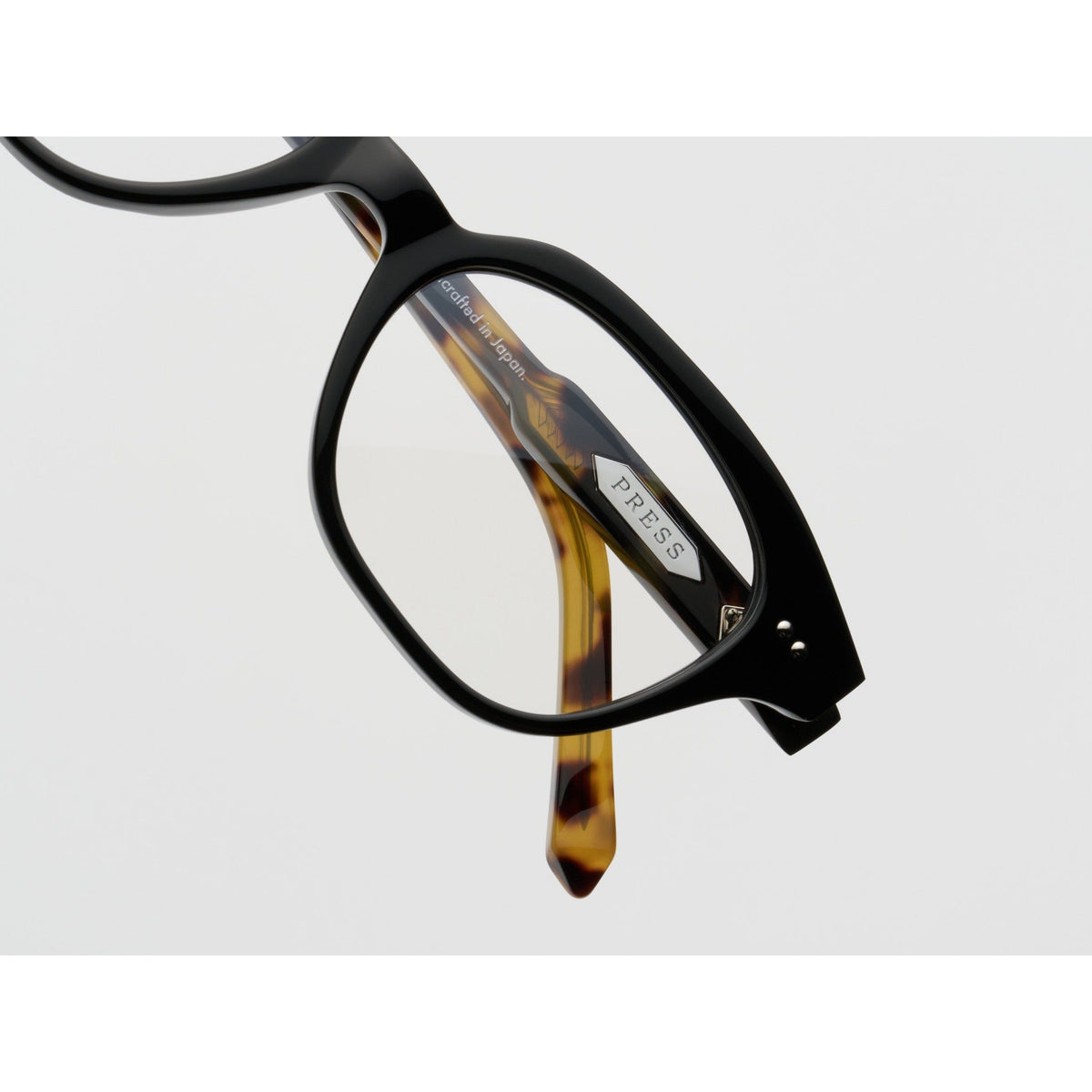 PRESS The Hall Optical / Black Tortoise / Silver - TI015 - view 4