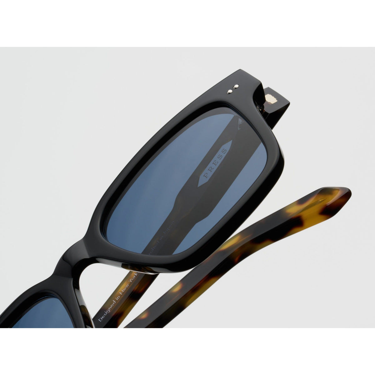 PRESS The Lufty / Black Tortoise / Silver - TI015 - view 4
