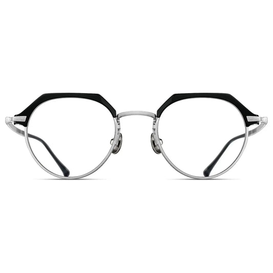 M2064 - Black - Brushed Silver Clear Lens 48-21-145