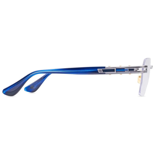 META-EVO Rx // Antique Silver - Blue Swirl