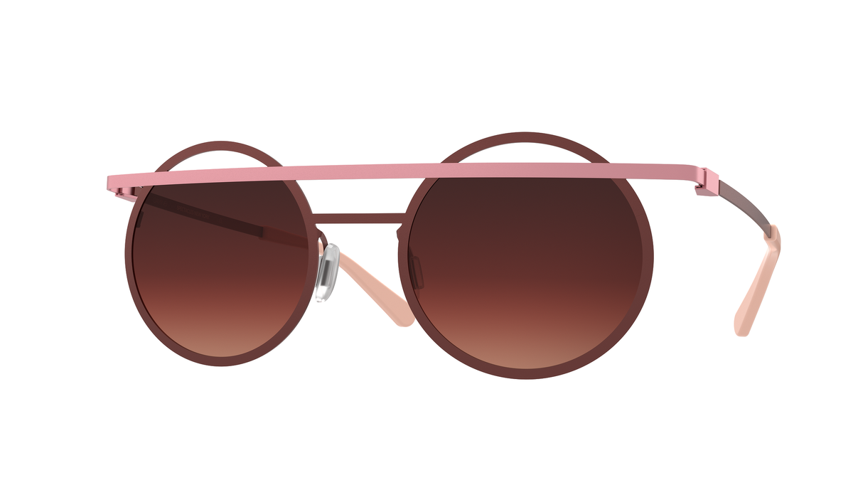 NORREBRO - CHOCO/ROSE GRADIENT BROWN ANTI-REFLECTIVE SUNGLASSES – NRB.10-NAR.S8