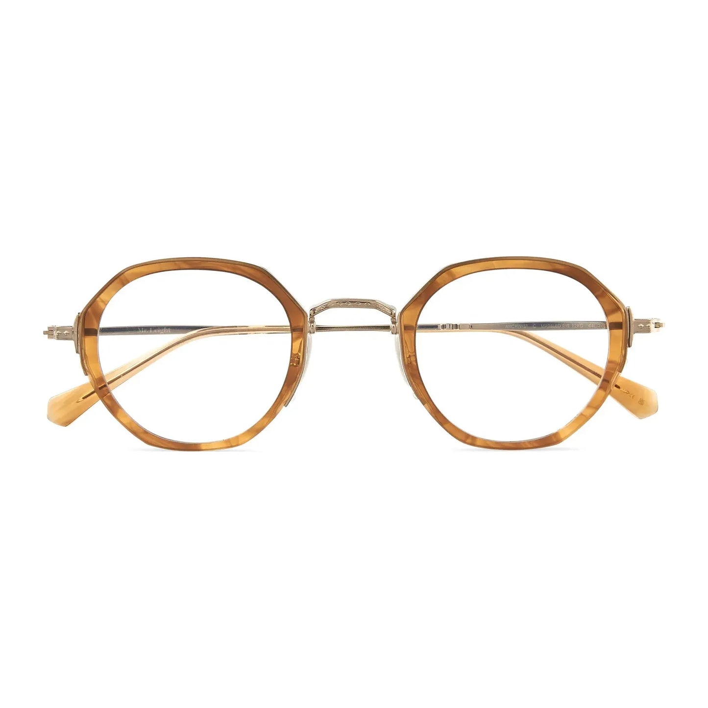 Archivist C / 44 Marbled Rye-12K White Gold