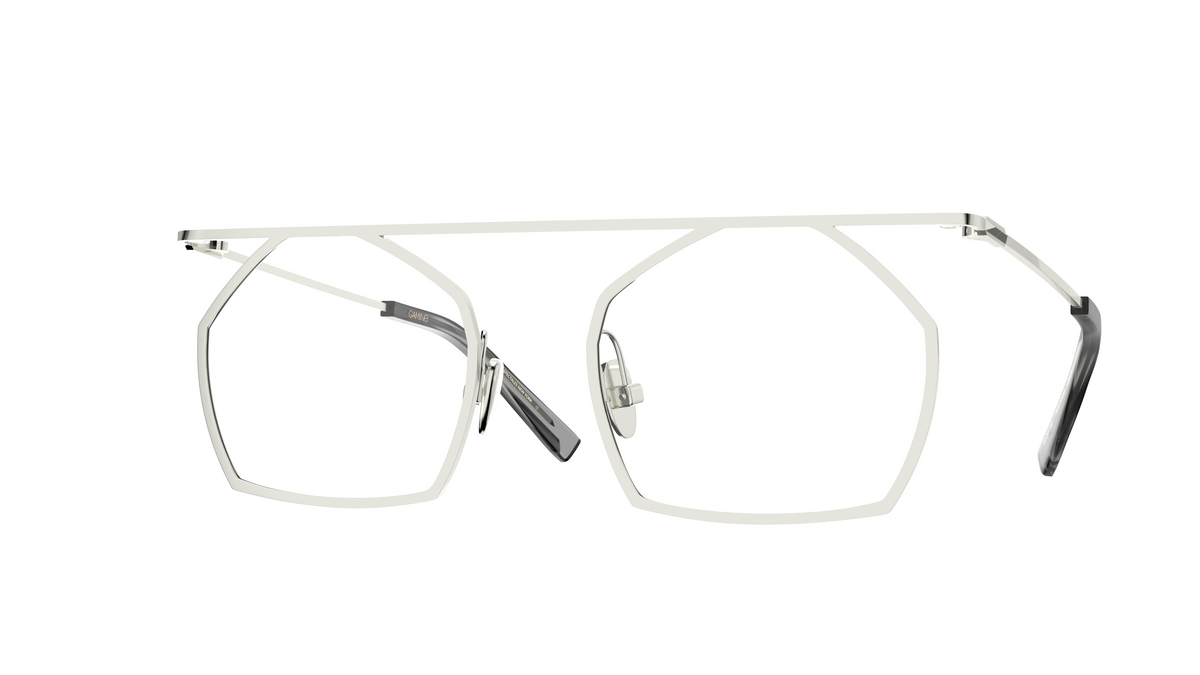 PINHEIROS - SILVER GLOSSY OPTICAL FRAME – PRS.5SL