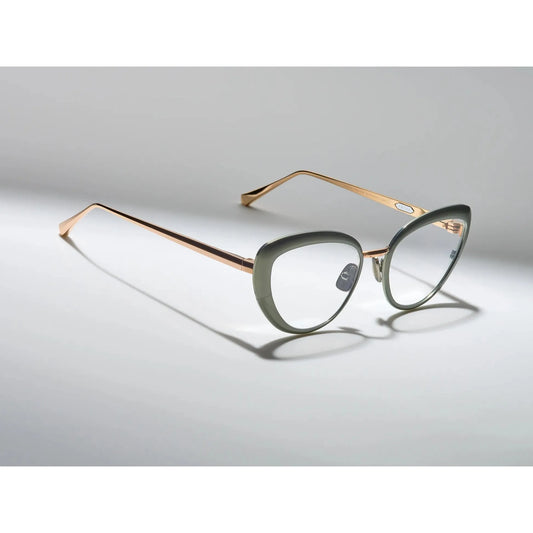 Barracuda Optical – Cascade Green / Rose Gold
