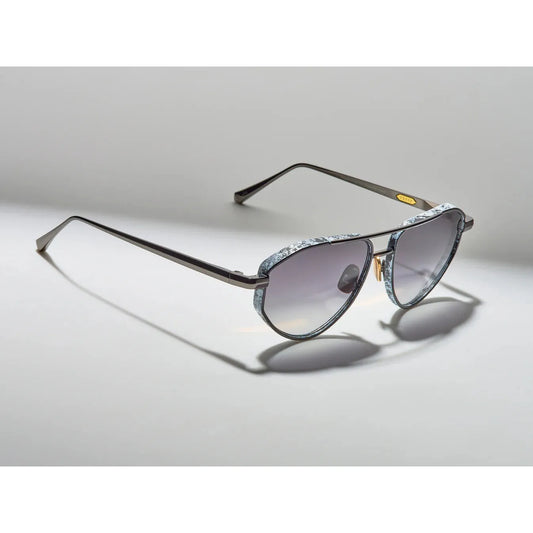 Satisfaction Marble - White Marble / Ruthenium