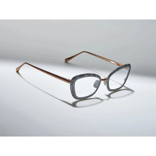 Stingray Marble - Optical - Black Marble / Rose Gold