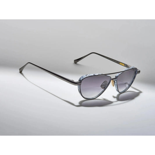 Sunday Morning Marble - White Marble / Ruthenium