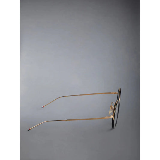 Round Eyeglasses in Acetate and Titanium