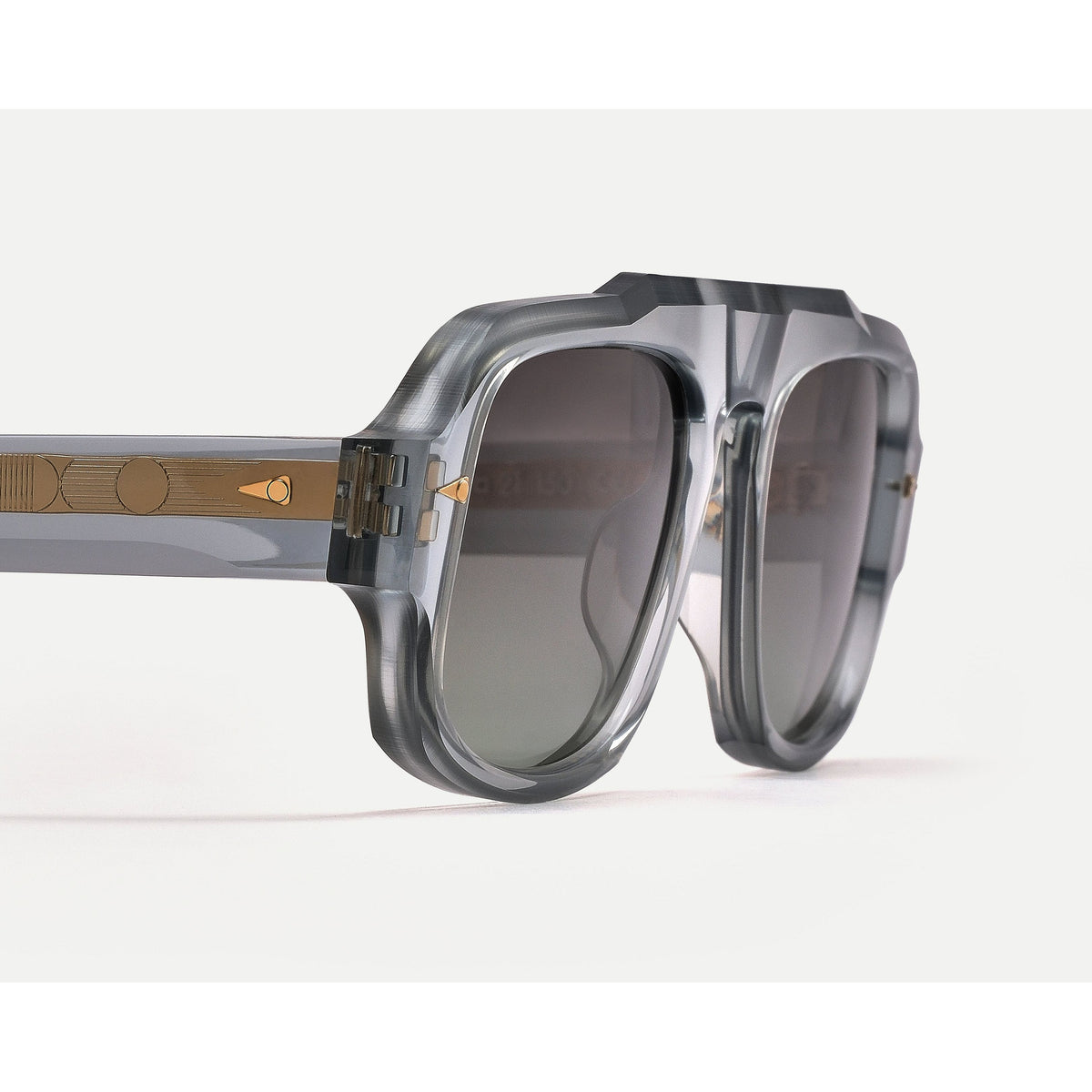 AHLEM George V — Sunglasses — Sealight / Green Gradient — detail view 2