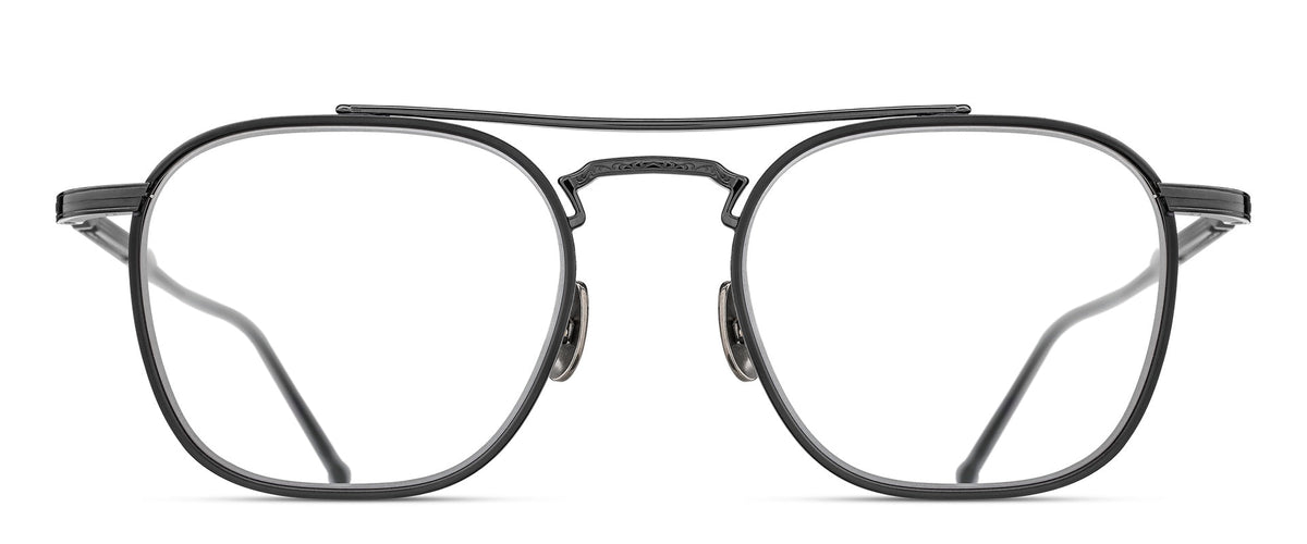 Matsuda M3157 Eyeglasses - Antique Gold / Bottle Green