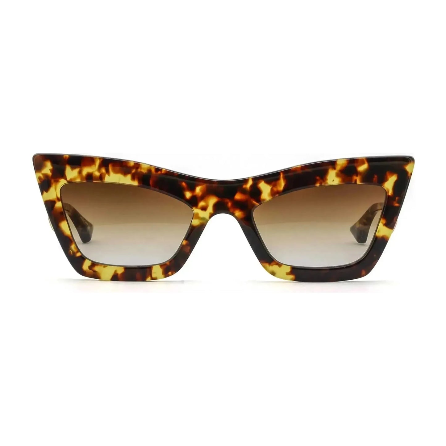 Erasur // Tokyo Tortoise - White Gold w Brown to Clear