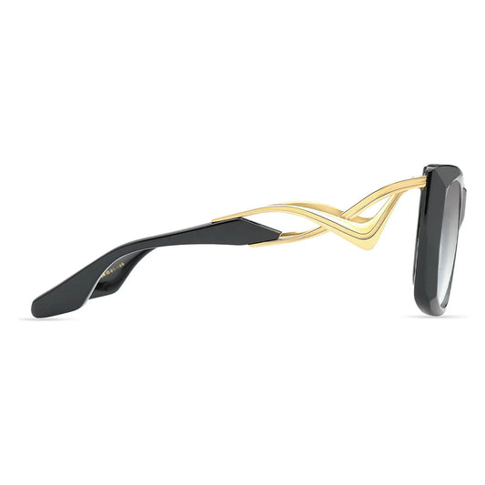 Icelus // Black - Yellow Gold w/ Grey to Clear