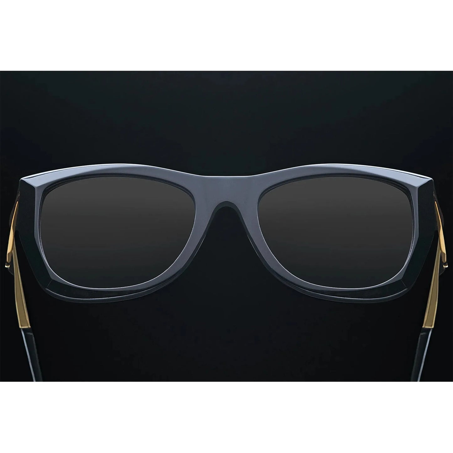 Icelus // Black - Yellow Gold w/ Clear