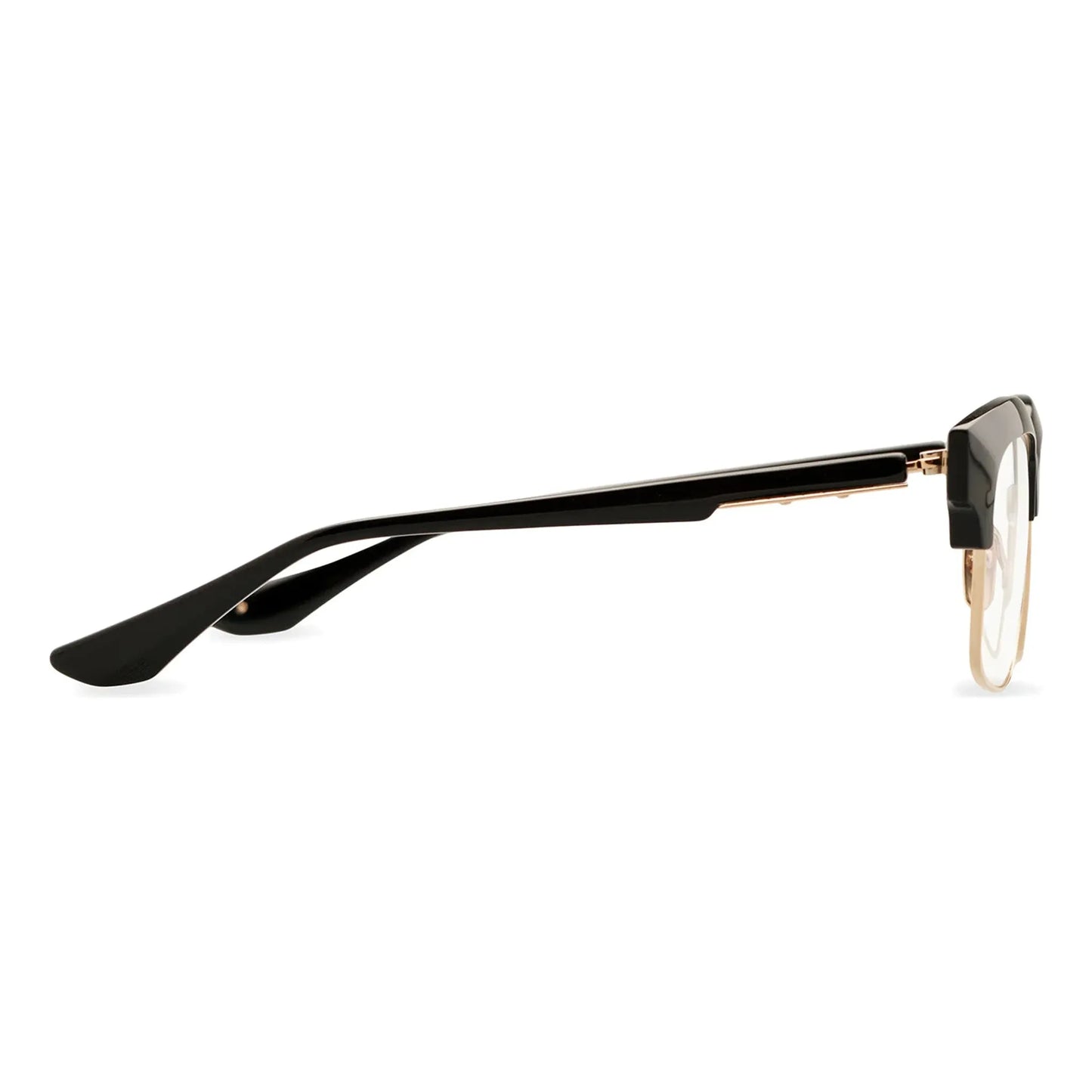 Lotova // White Gold - Black w/ Clear