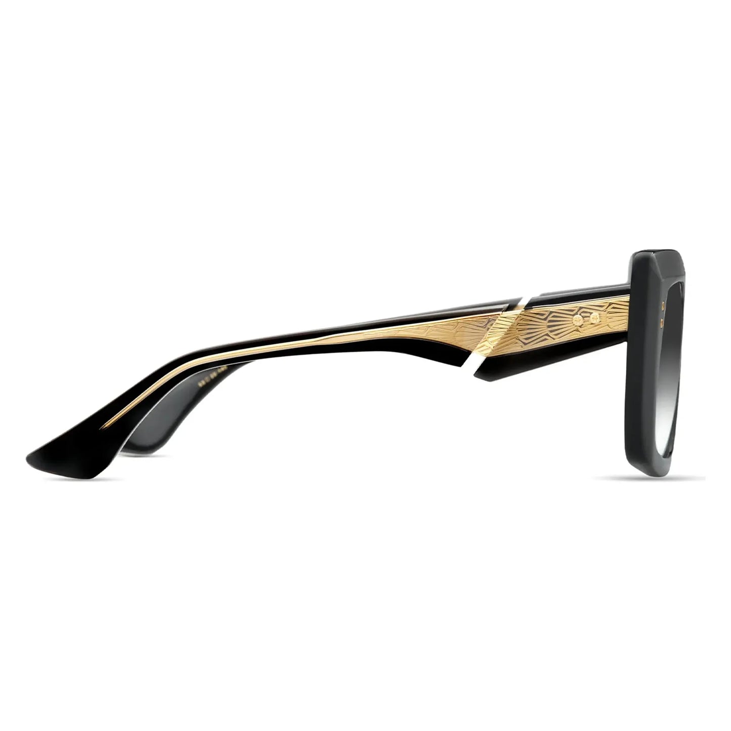 Mahine // Black - Yellow Gold w/ Grey to Clear Gradient