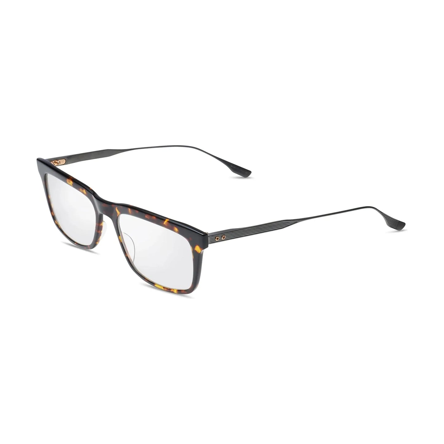 Staklo // Dark Tortoise - Gun metal - Clear