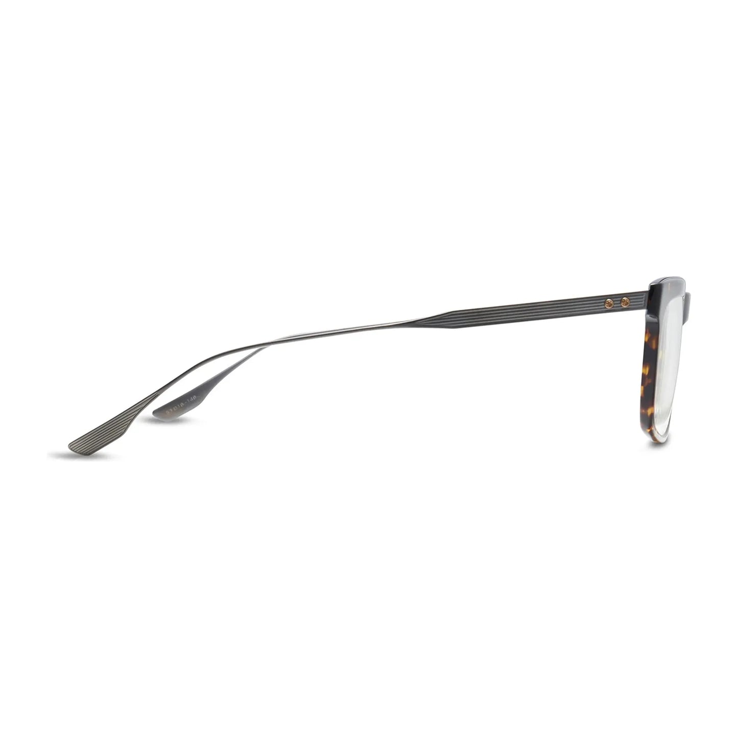 Staklo // Dark Tortoise - Gun metal - Clear
