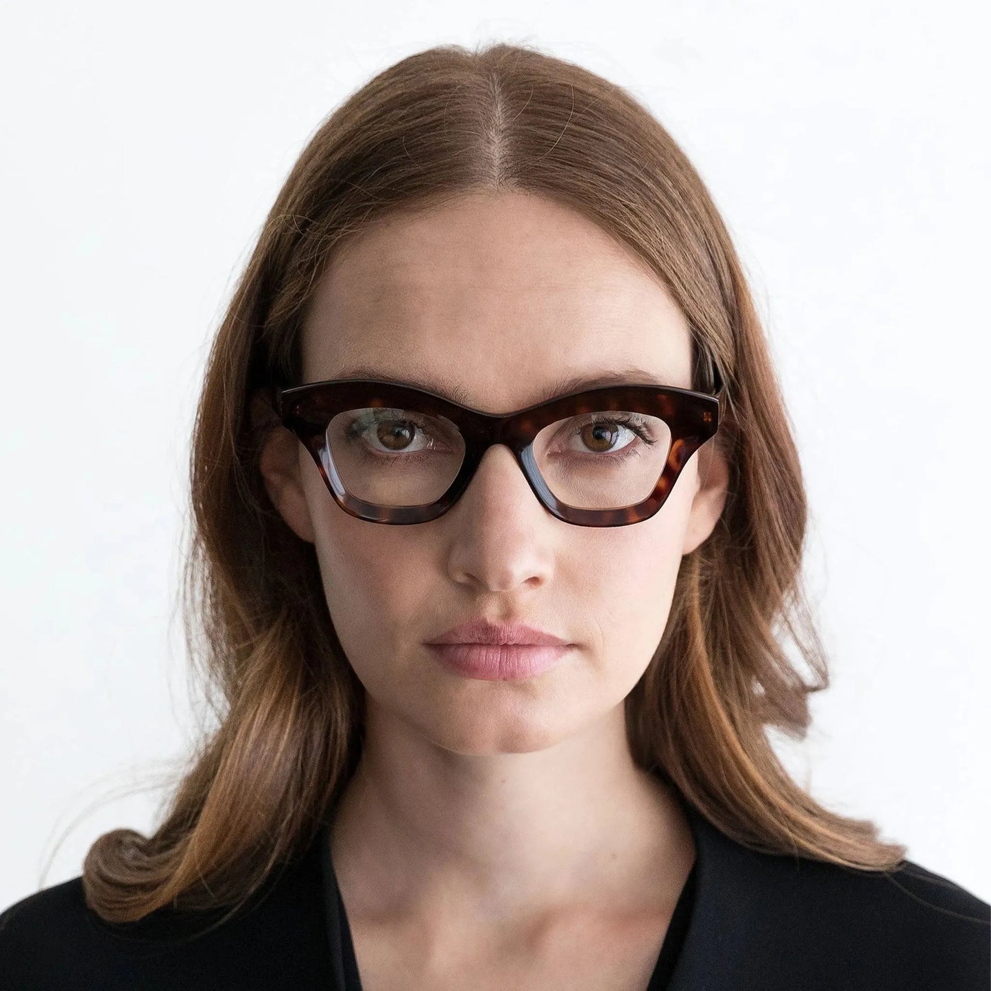 Tessa Petit - Havana / Clear Lenses