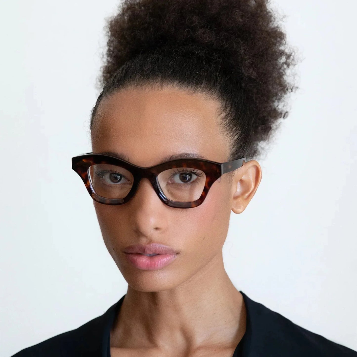 Tessa Petit - Havana / Clear Lenses