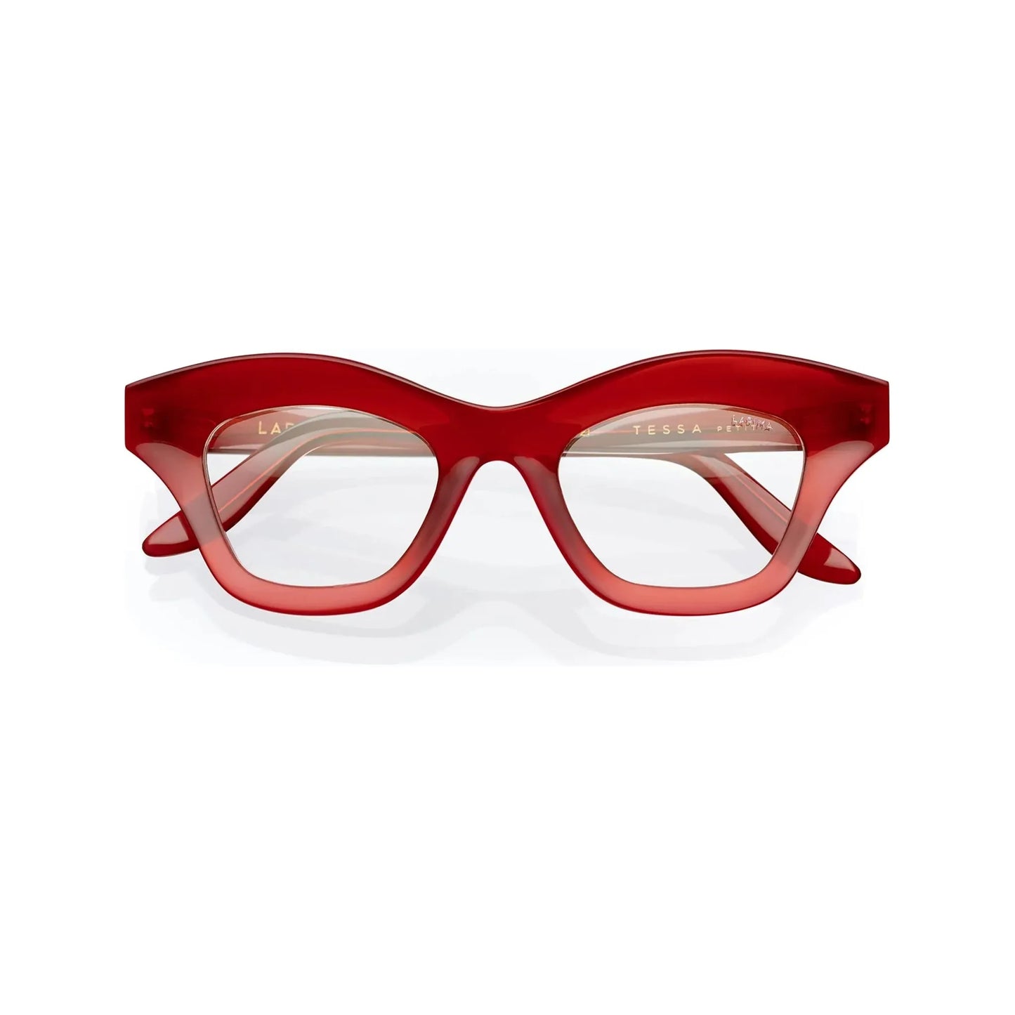 Tessa Petit - Color Red / Clear lenses