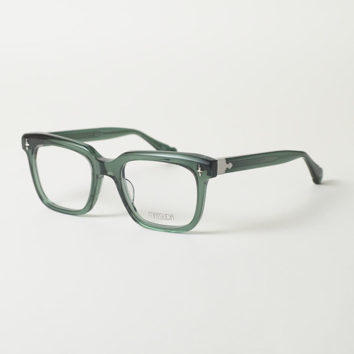 Matsuda M1043 — Bottle Green — detail view