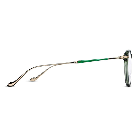 M2056 Mint Green - Pale Gold Clear Lens 47-22-145