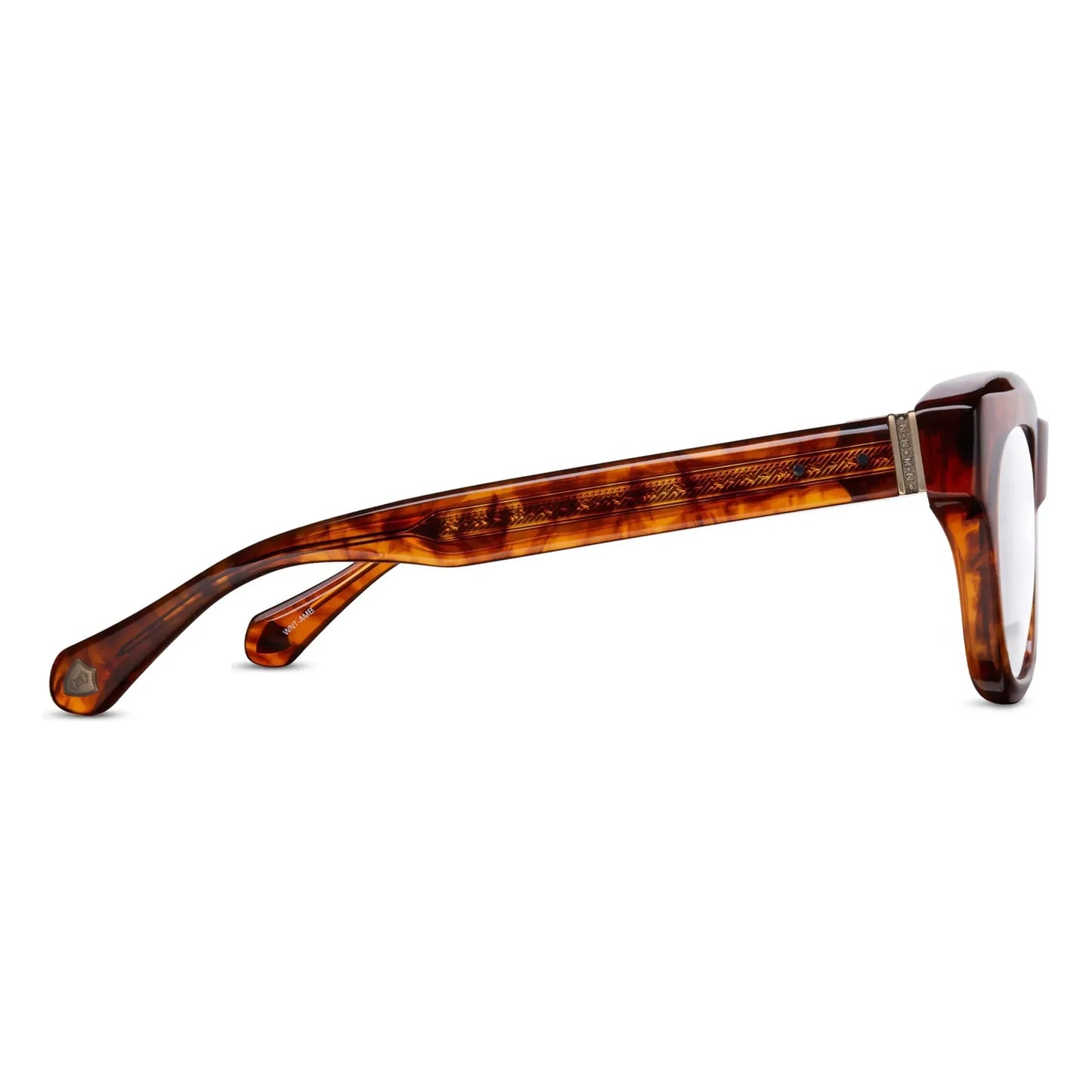 M1027 - Walnut - Amber Clear Lens 50-20-143