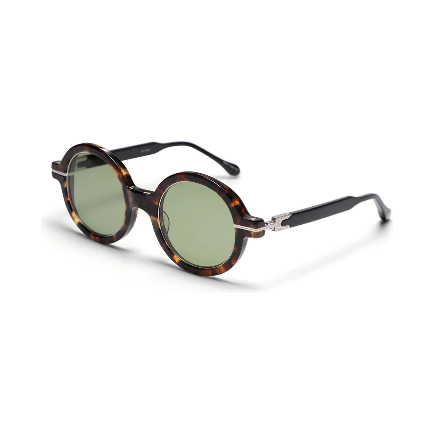 M2059 - Tokyo Tortoise - Brushed Silver / Sage Green