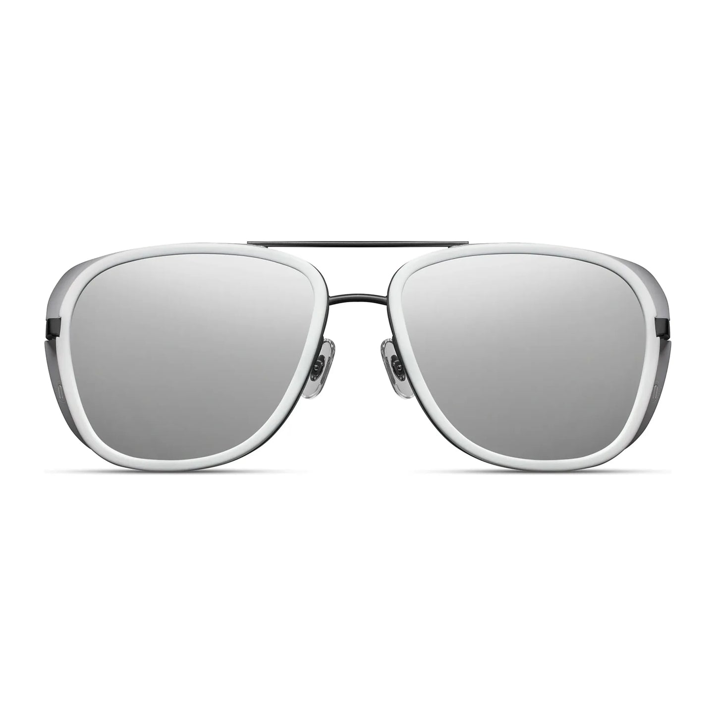 M3023 - Matte Black - Matte White / Silver Mirror