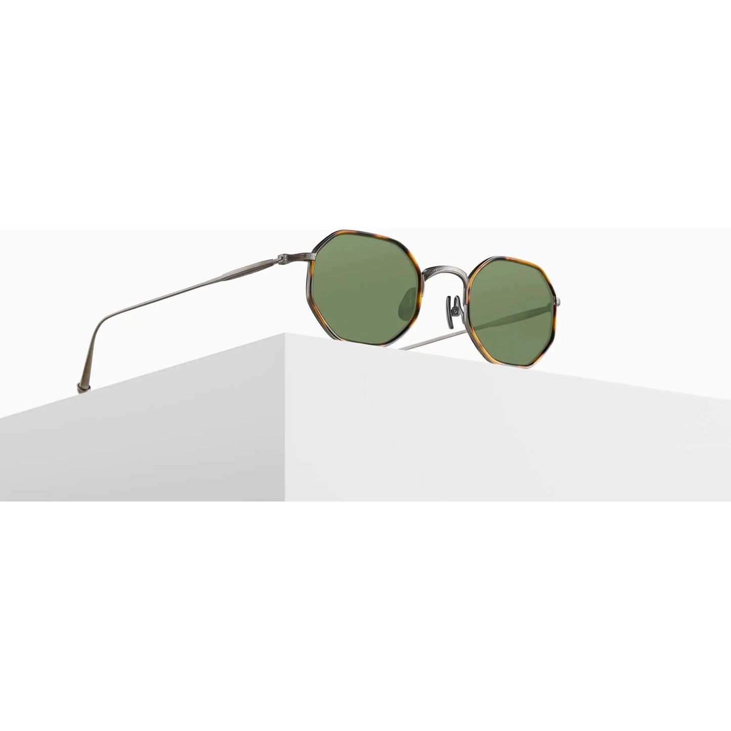 M3086-I - Antique Silver / Tortoise Sage Green 45-23-145