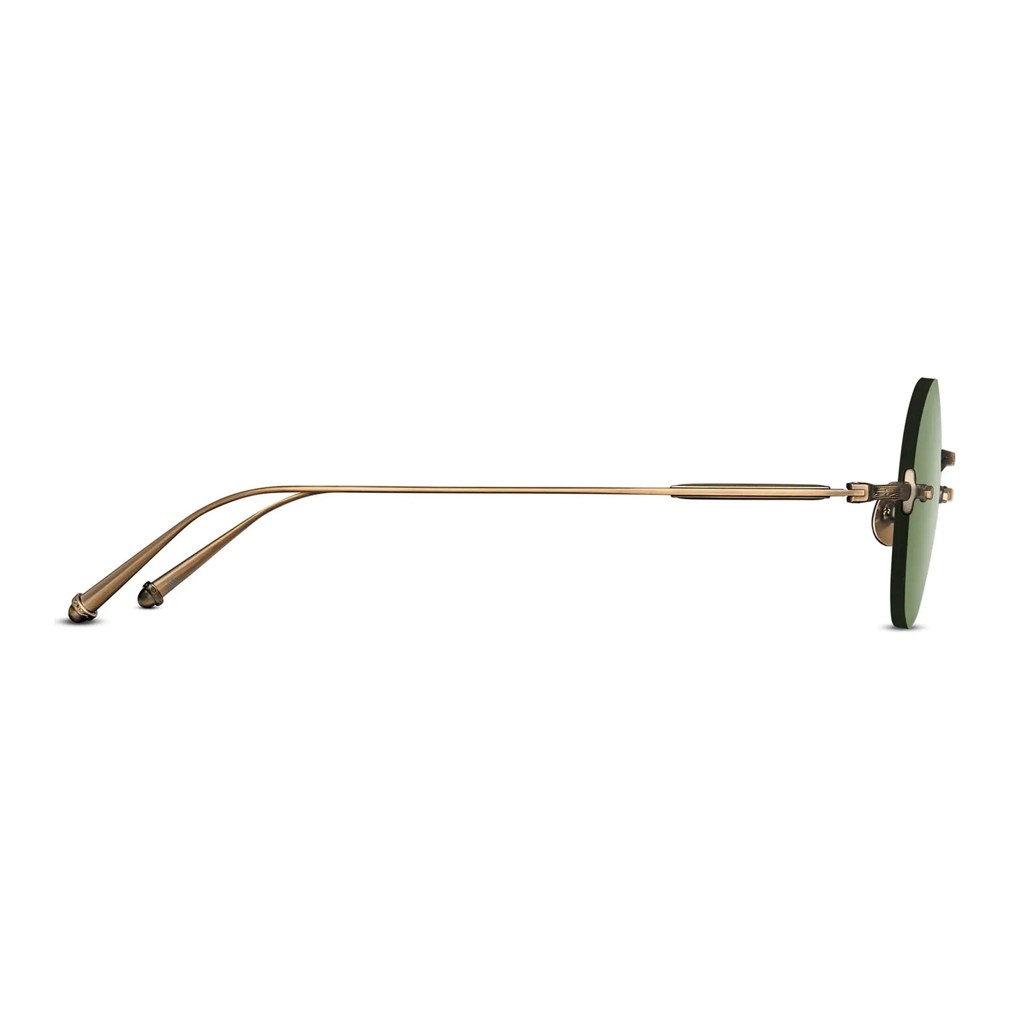 M3105-D - Antique Gold / Round Sage Green