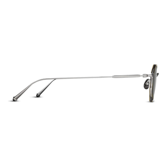 M3086-i – Brushed Silver / Khaki Tortoise