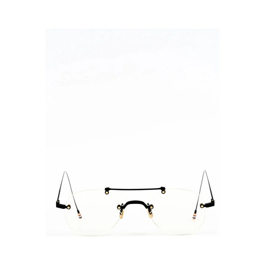 Rimless Aviator Eyeglasses in Titanium