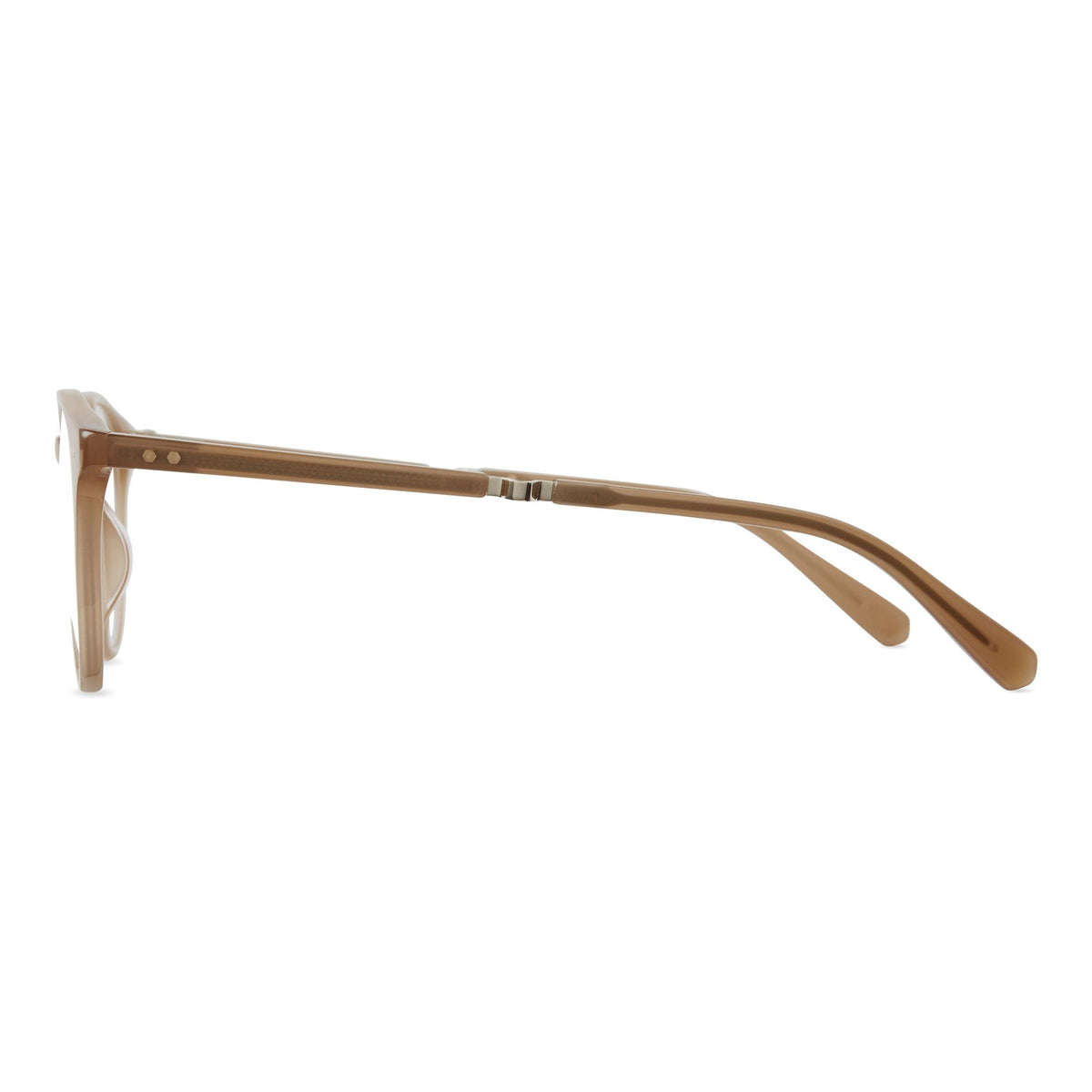 Mr. Leight Marmont C 47 in Almond and White Gold, side view