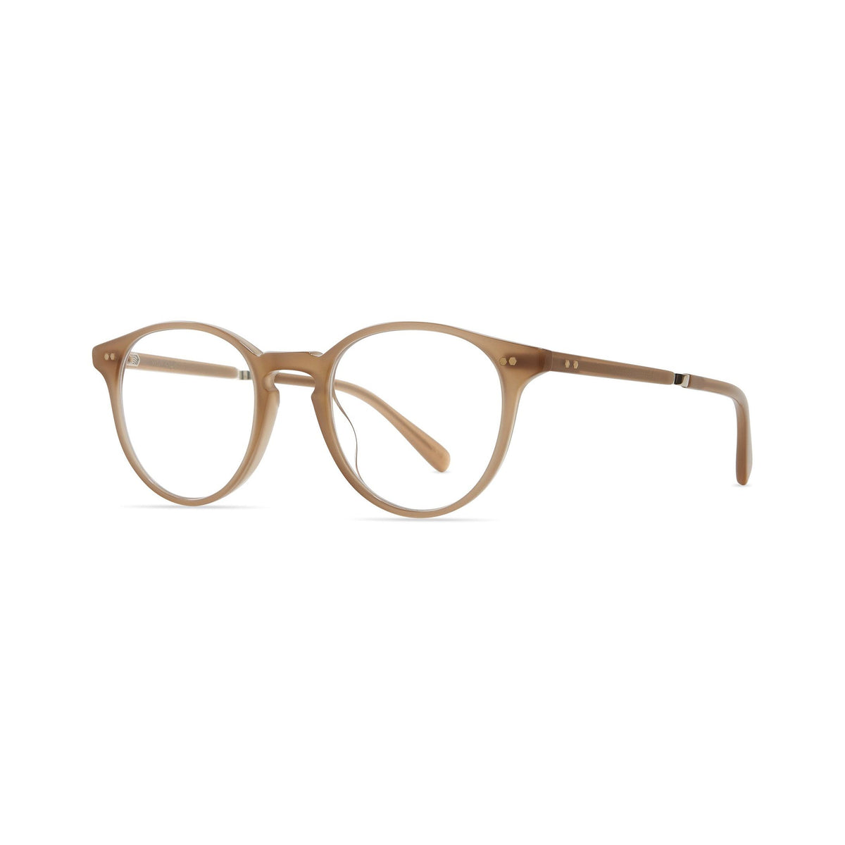 Mr. Leight Marmont C 47 in Almond and White Gold, three-quarter view