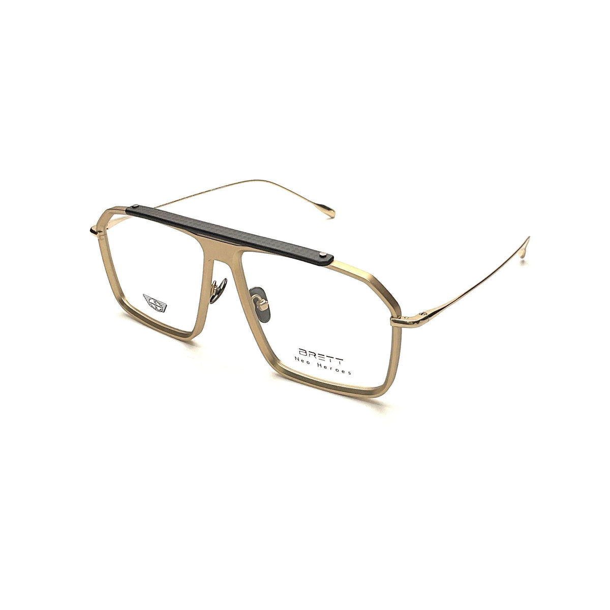 BRETT F22 BARE NAKED C01 - Gold/Black - three-quarter view