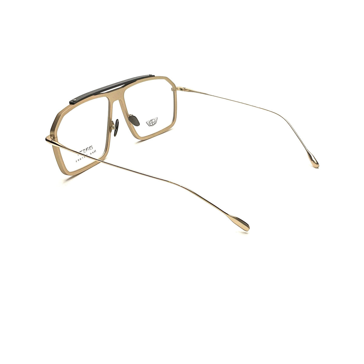 BRETT F22 BARE NAKED C01 - Gold/Black - rear three-quarter view