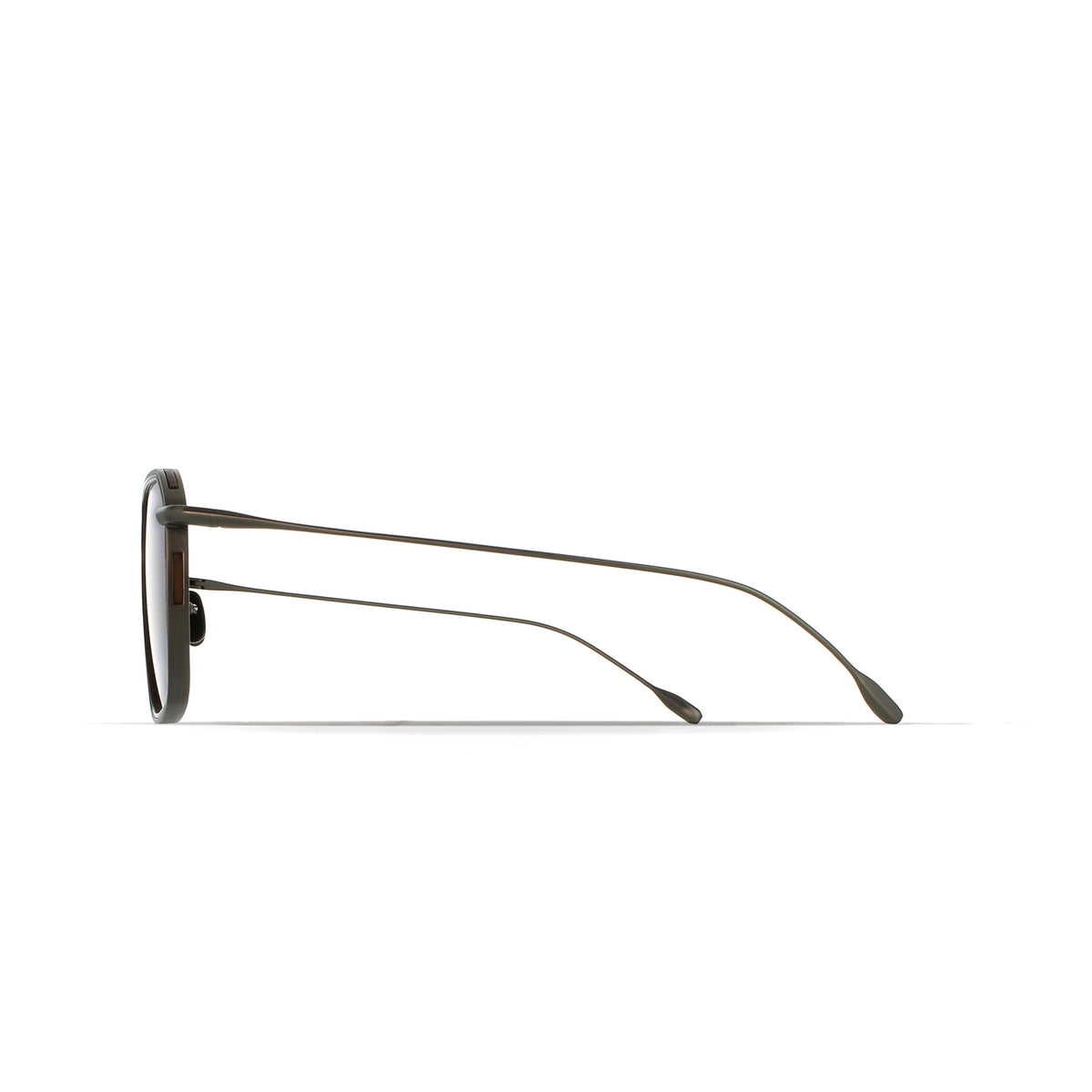BRETT CLARK SUN C40 - Gunmetal/Tortoise - side view