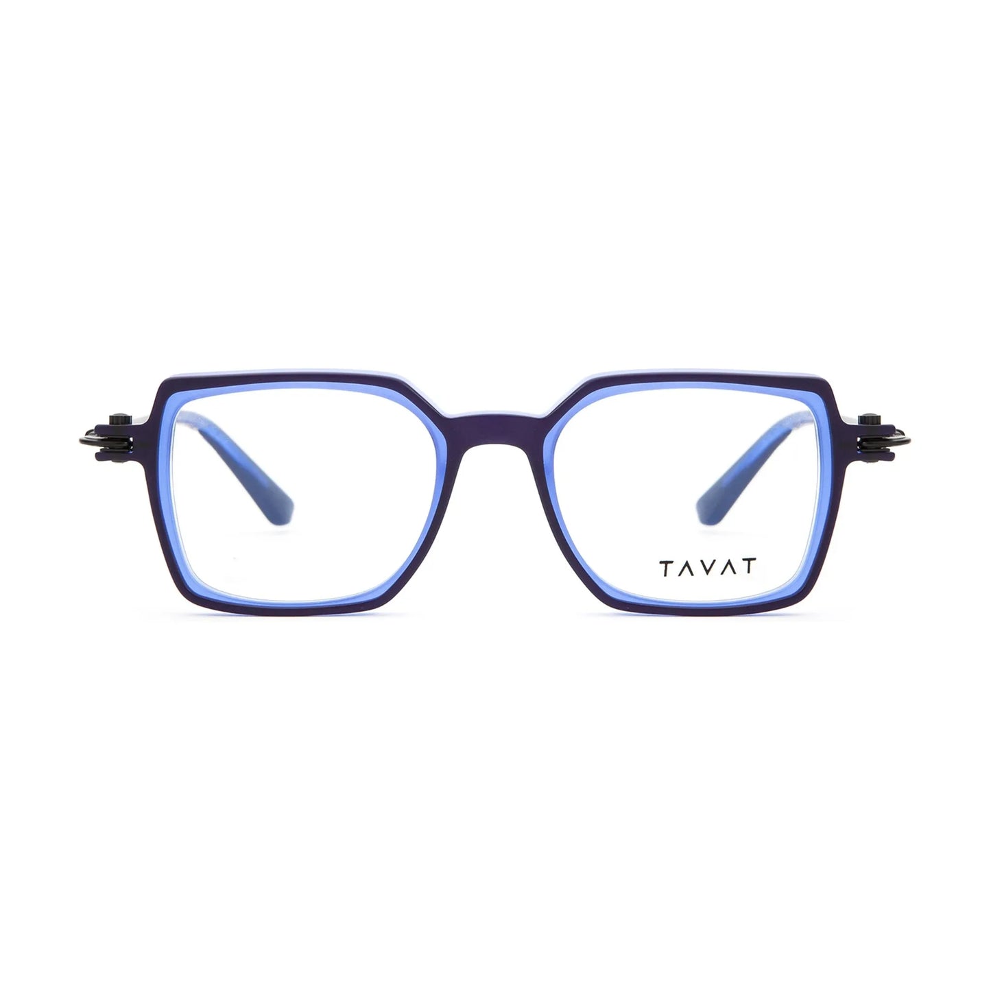 Bi-Square - Midnight Blue / Clear