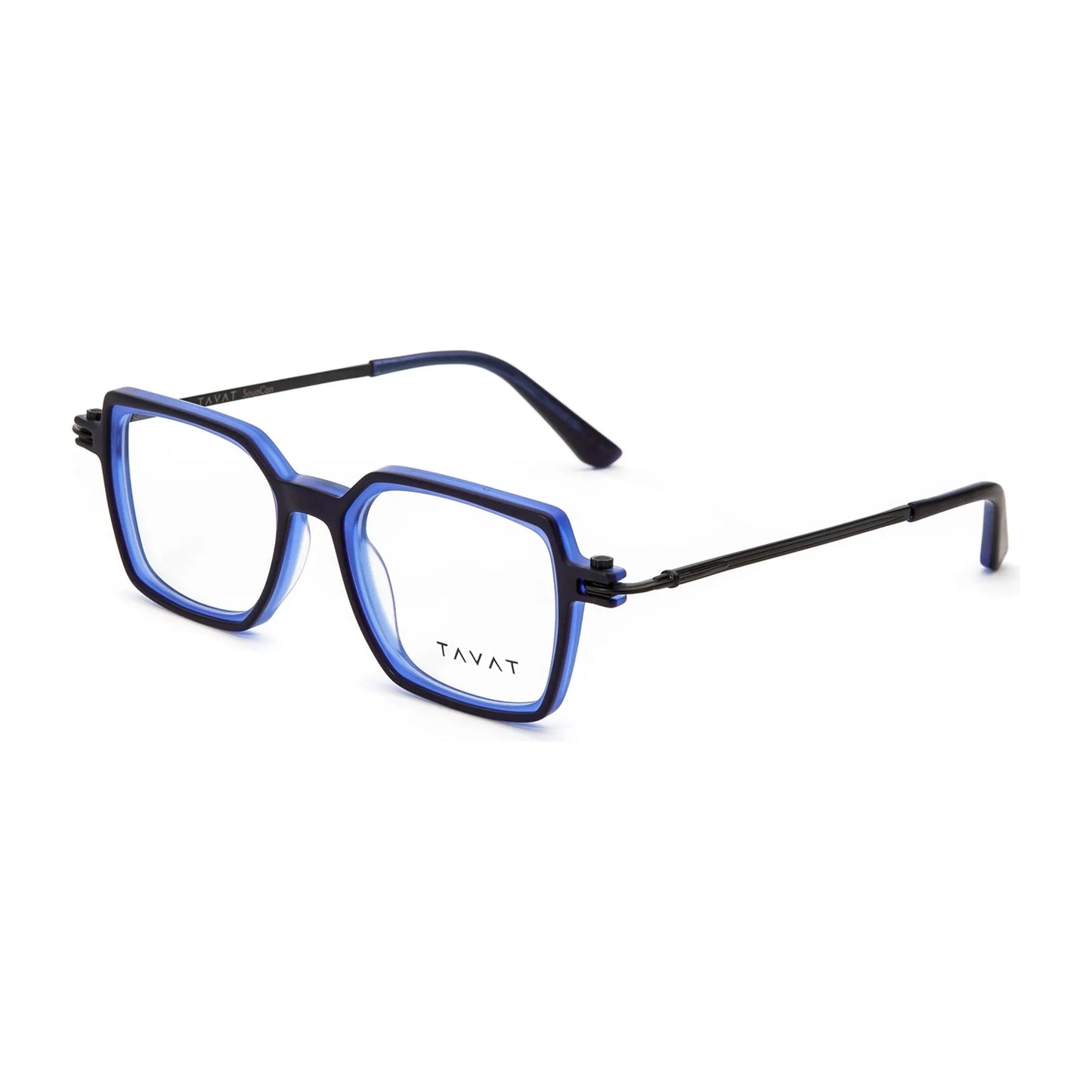 Bi-Square - Midnight Blue / Clear