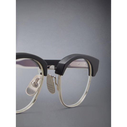 Oval Eyeglasses - Acetate / Titanium - UEO702A-G0003-004