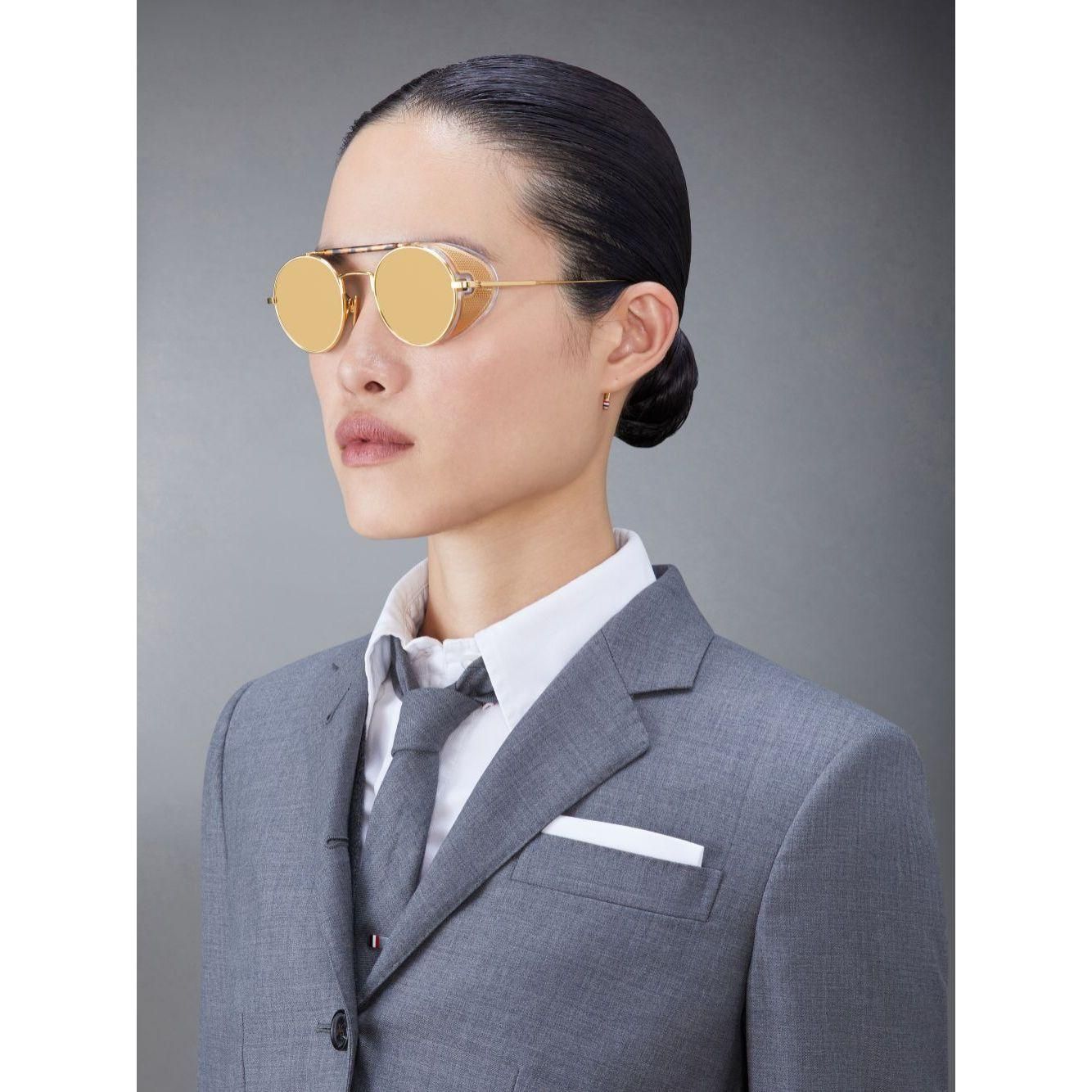 LTD Edition Round Sunglasses - Acetate / Titanium - 712