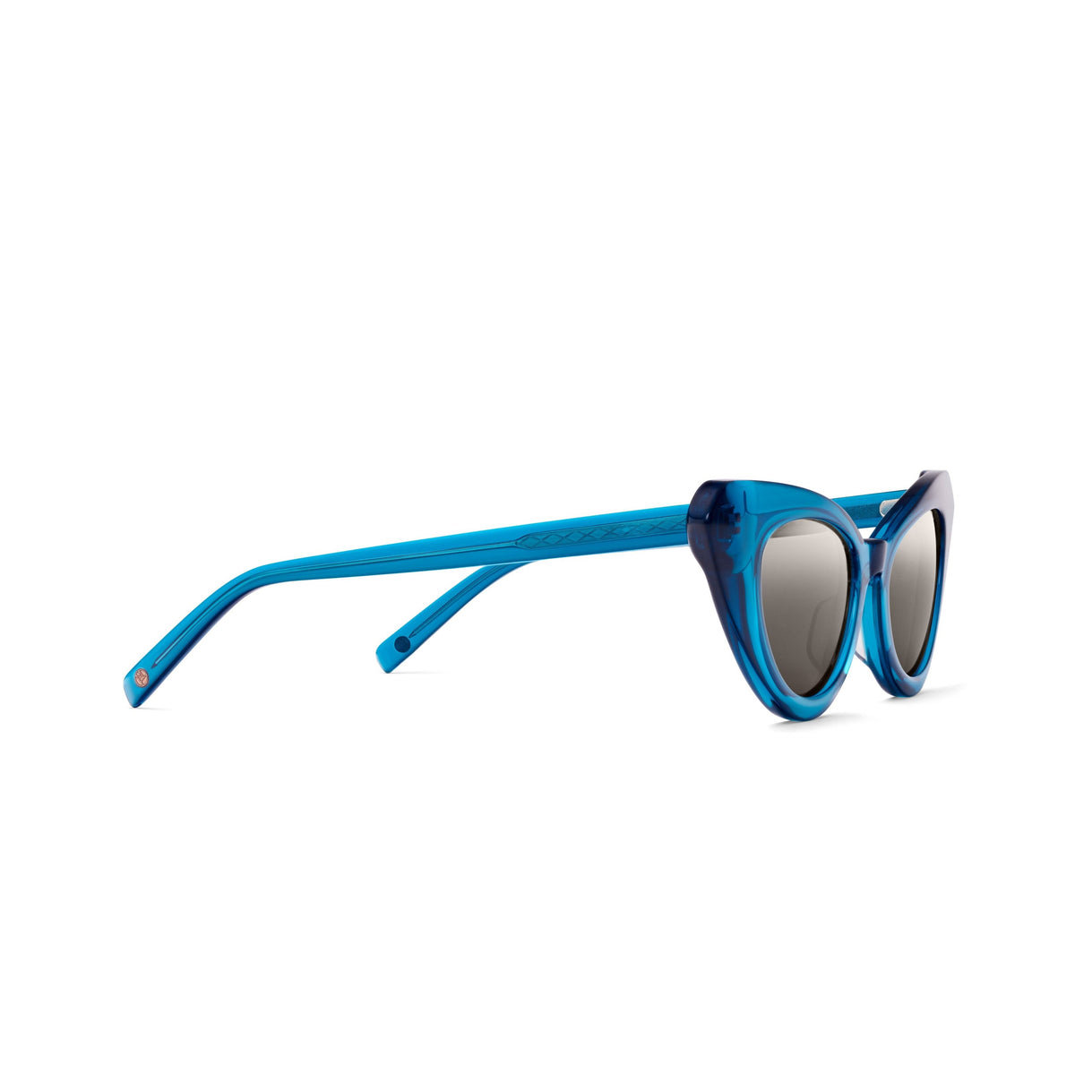 Morgenthal Frederics Princess Sun 387 Teal Crystal — side view